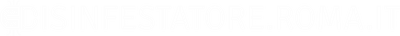 logo chiaro disinfestatore roma